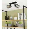 Plafonnier Eglo-Leuchten CONSACA Noir, 2 lumières
