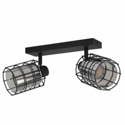 Plafonnier Eglo-Leuchten CONSACA Noir, 2 lumières