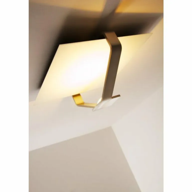 Plafonnier Elesi Luce LED Argenté, 1 lumière