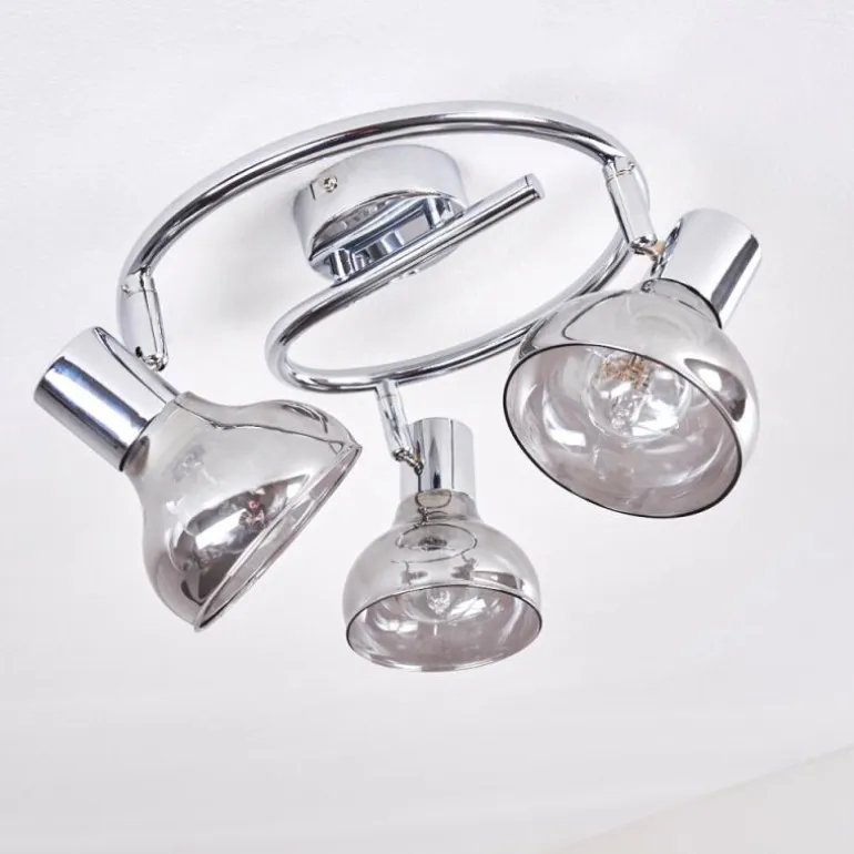 Plafonnier Esberg Chrome, 3 lumières