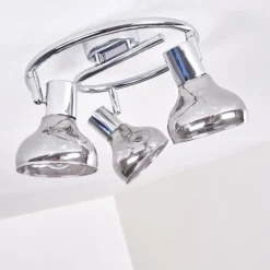 Plafonnier Esberg Chrome, 3 lumières