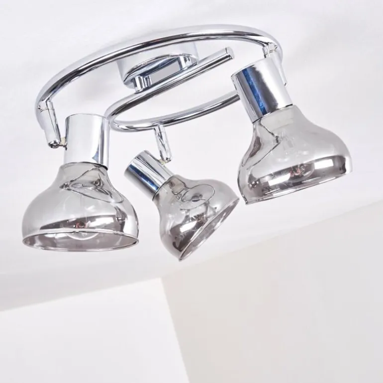 Plafonnier Esberg Chrome, 3 lumières