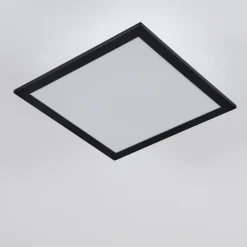 Plafonnier Essaouira LED Noir, 1 lumière, Télécommandes