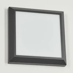plafonnier extérieur Alkmaar LED Anthracite, 1 lumière