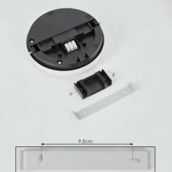 plafonnier extérieur Centinela LED Anthracite, Blanc, 1 lumière