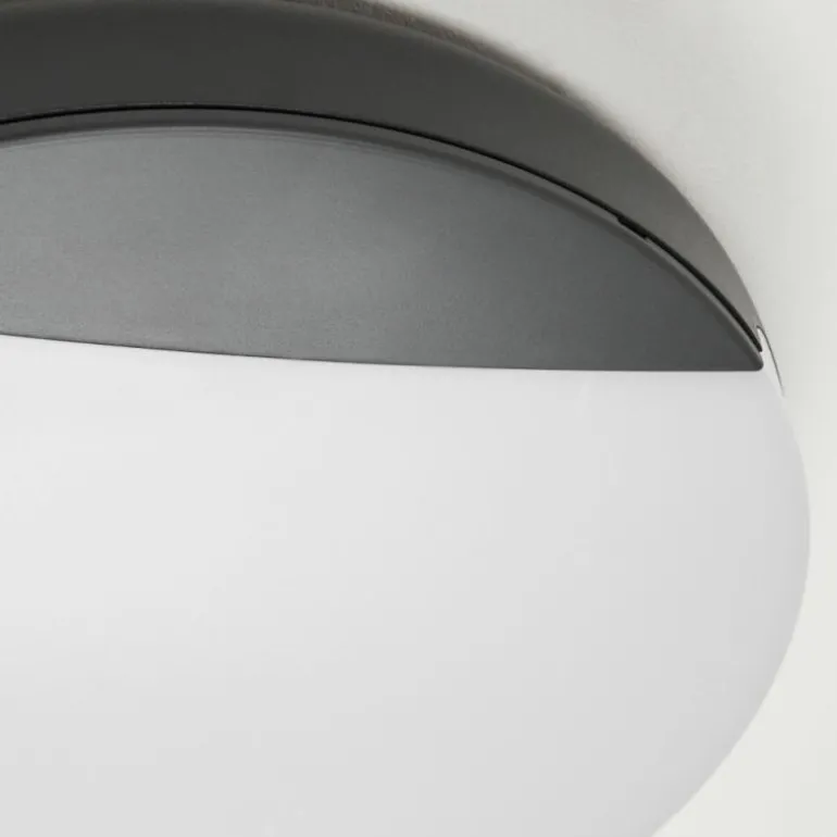 plafonnier extérieur Joserand LED Anthracite, 1 lumière