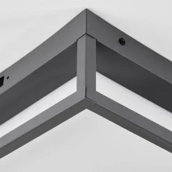 plafonnier extérieur Nonza LED Anthracite, 1 lumière