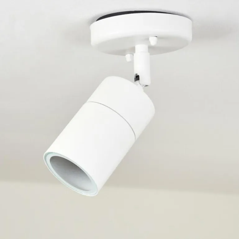 plafonnier extérieur Aketohoin LED Blanc, 1 lumière