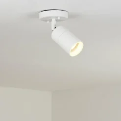plafonnier extérieur Aketohoin LED Blanc, 1 lumière