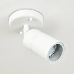plafonnier extérieur Aketohoin LED Blanc, 1 lumière