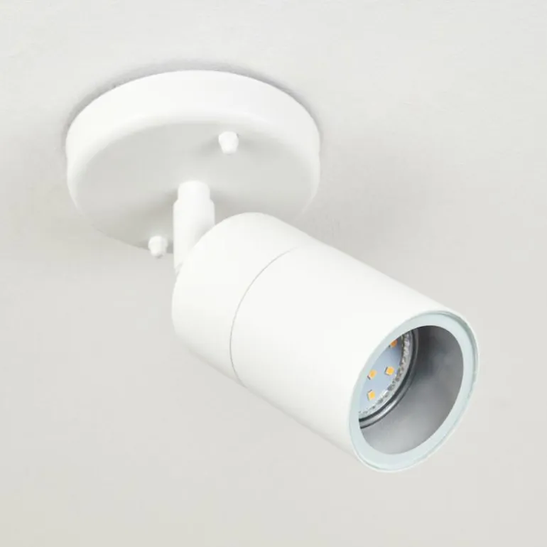 plafonnier extérieur Aketohoin LED Blanc, 1 lumière