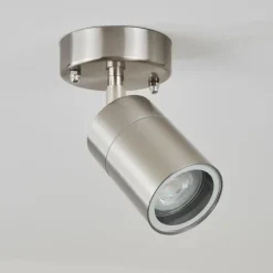 plafonnier extérieur Corneda Acier inoxydable, 1 lumière
