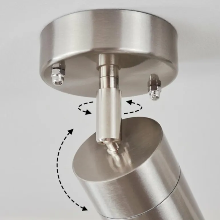 plafonnier extérieur Corneda Acier inoxydable, 1 lumière
