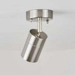 plafonnier extérieur Corneda Acier inoxydable, 1 lumière
