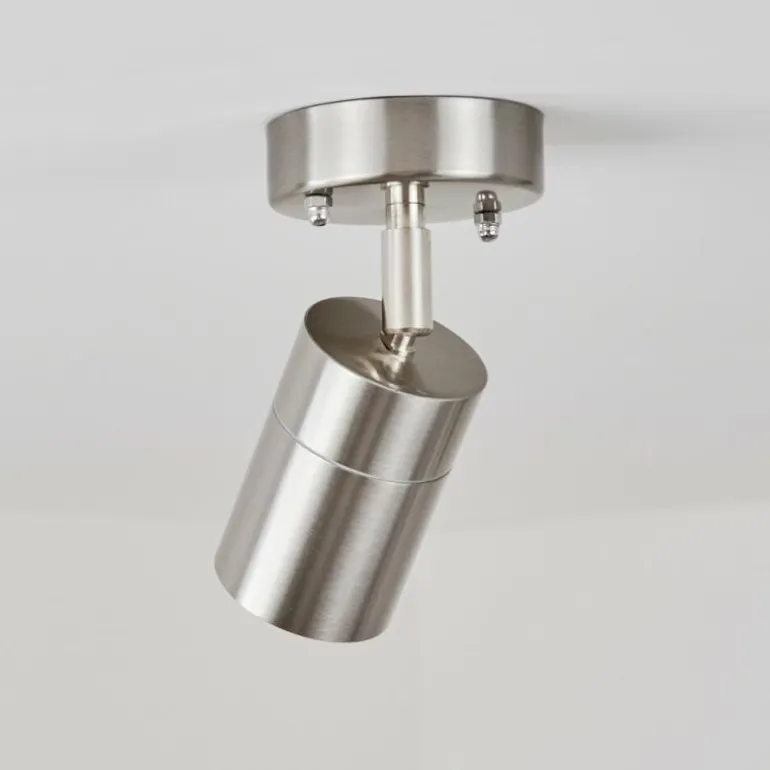 plafonnier extérieur Corneda Acier inoxydable, 1 lumière