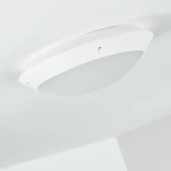 plafonnier extérieur Grafton Blanc, 1 lumière