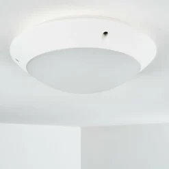 plafonnier extérieur Grafton Blanc, 1 lumière