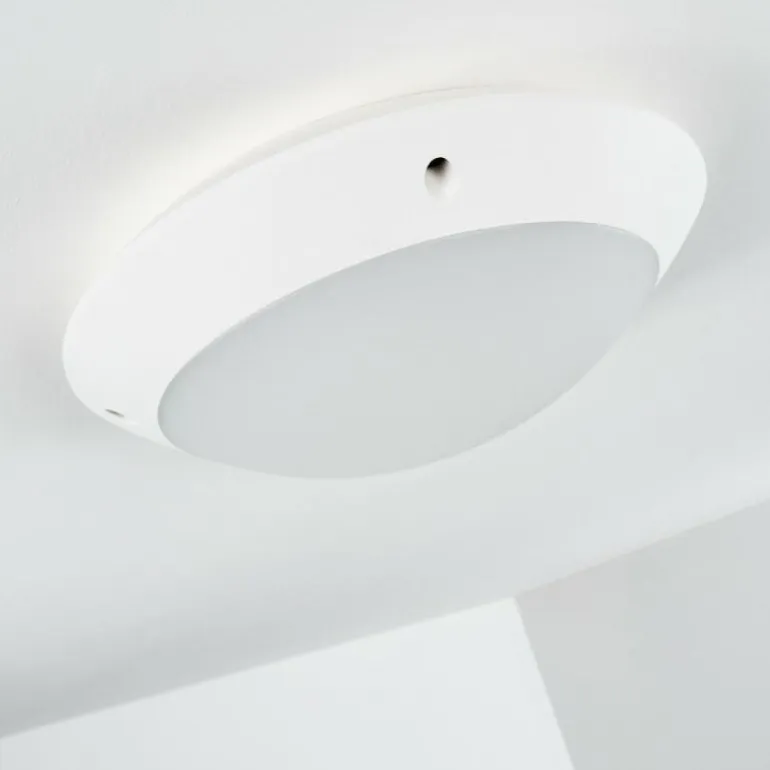 plafonnier extérieur Grafton Blanc, 1 lumière
