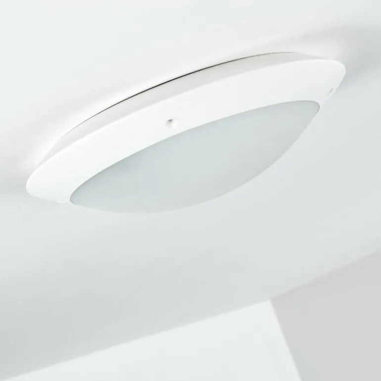 plafonnier extérieur Grafton Blanc, 2 lumières