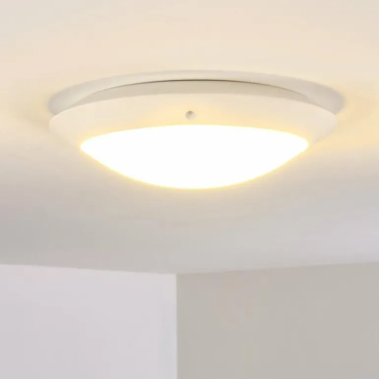 plafonnier extérieur Grafton Blanc, 2 lumières