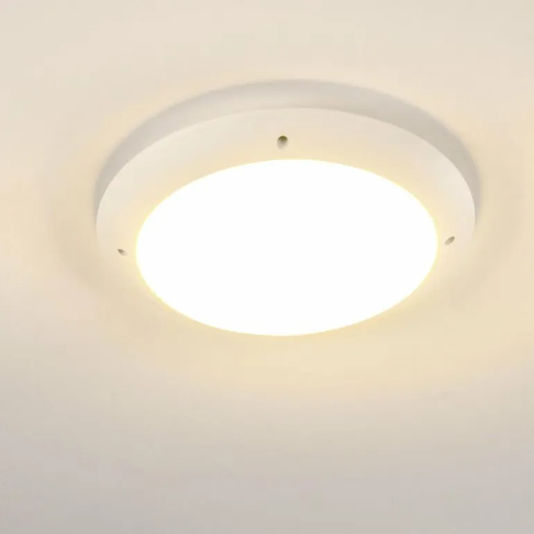 plafonnier extérieur Grafton Blanc, 2 lumières