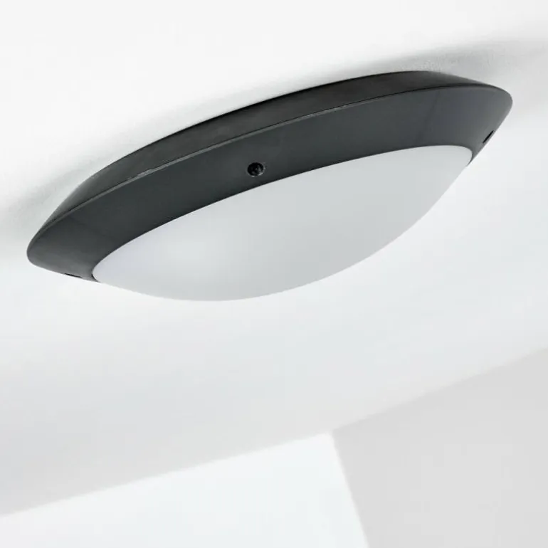 plafonnier extérieur Grafton Anthracite, 2 lumières