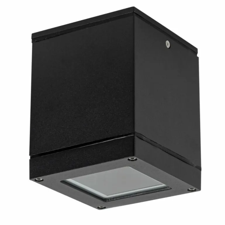 plafonnier extérieur KS Verlichting Sigma Noir, Blanc, 1 lumière