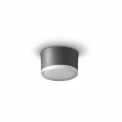 plafonnier extérieur LCD Grasbrunn LED Noir, 1 lumière