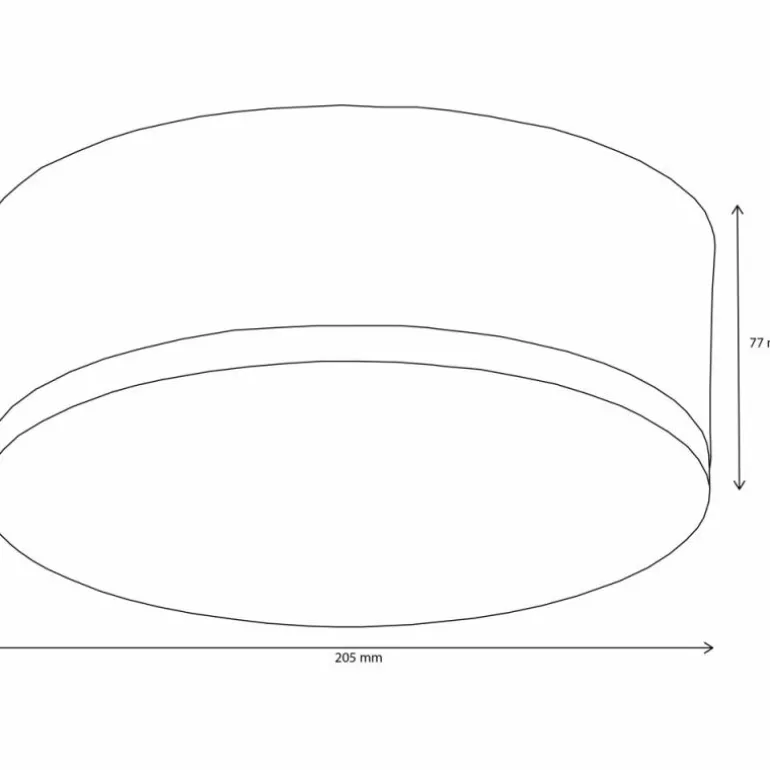 plafonnier extérieur LCD Grasbrunn LED Noir, 1 lumière