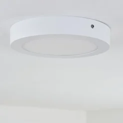 plafonnier extérieur Leto LED Blanc, 1 lumière