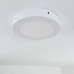 plafonnier extérieur Leto LED Blanc, 1 lumière