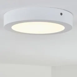 plafonnier extérieur Leto LED Blanc, 1 lumière