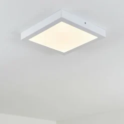 plafonnier extérieur Leto LED Blanc, 1 lumière