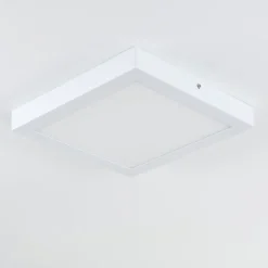 plafonnier extérieur Leto LED Blanc, 1 lumière