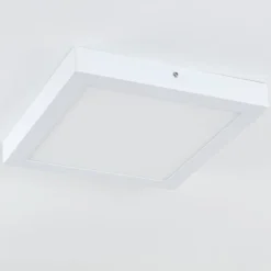 plafonnier extérieur Leto LED Blanc, 1 lumière
