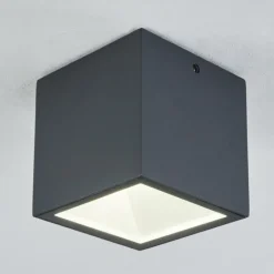 plafonnier extérieur Spidern LED Anthracite, Blanc, 1 lumière