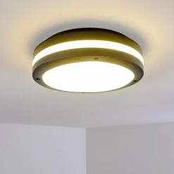 plafonnier extérieur Wollongong LED Anthracite, 1 lumière