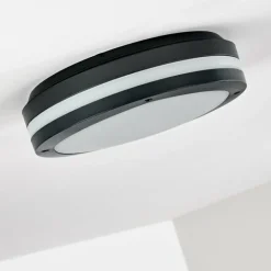 plafonnier extérieur Wollongong LED Anthracite, 1 lumière