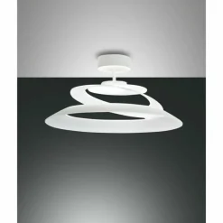 Plafonnier Fabas Luce Aragon LED Blanc, 1 lumière