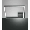 Plafonnier Fabas Luce Bard LED Anthracite, 1 lumière