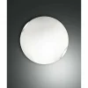 Plafonnier Fabas Luce FOX Nickel mat, 2 lumières