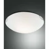 Plafonnier Fabas Luce FOX Nickel mat, 3 lumières