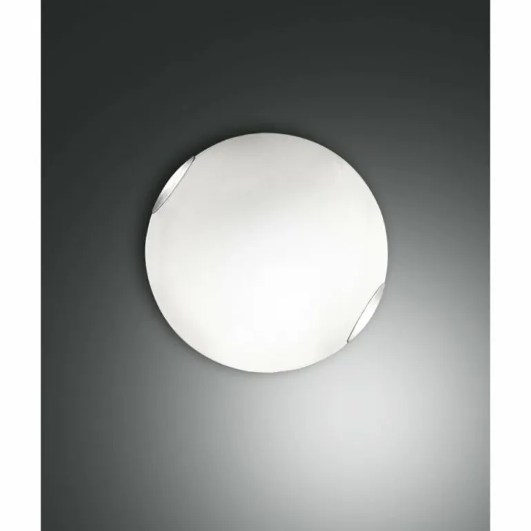 Plafonnier Fabas Luce Fox LED Blanc, 1 lumière