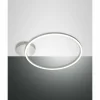 Plafonnier Fabas Luce Giotto LED Blanc, 1 lumière
