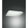 Plafonnier Fabas Luce Hugo LED Blanc, 1 lumière