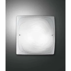 Plafonnier Fabas Luce LYNN Nickel mat, 2 lumières