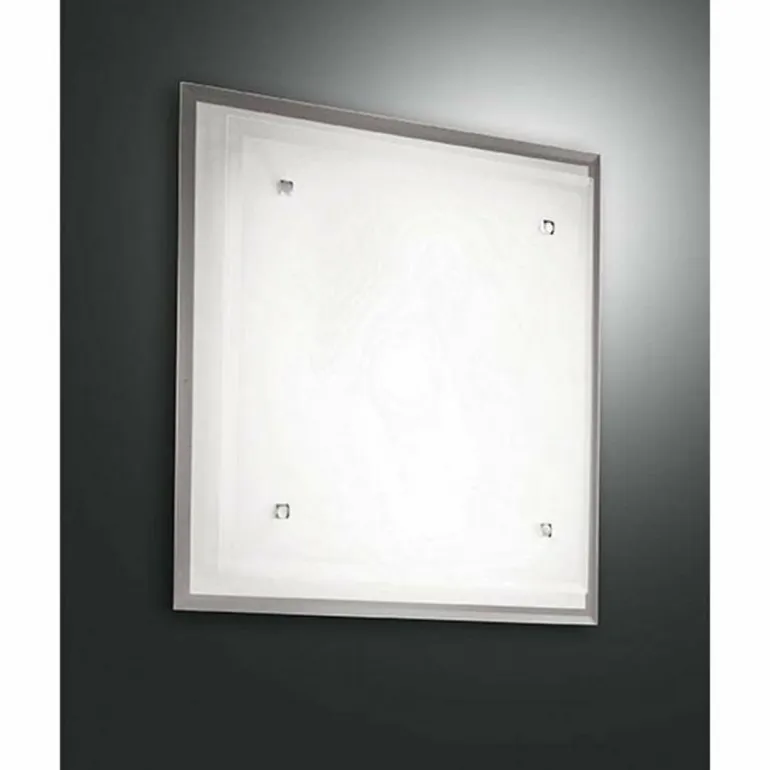 Plafonnier Fabas Luce MAGGIE Chrome, 2 lumières