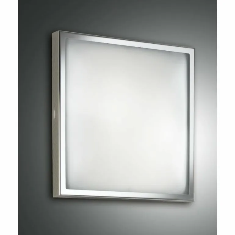 Plafonnier Fabas Luce Osaka LED Blanc, 1 lumière