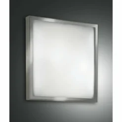 Plafonnier Fabas Luce Osaka LED Blanc, 1 lumière