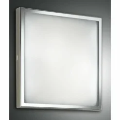 Plafonnier Fabas Luce Osaka LED Blanc, 1 lumière